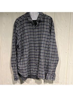 Culturata Men's Long Sleeve Cotton Shirt XXL